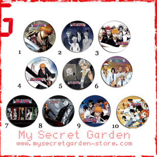 Bleach ブリーチ Anime Pinback Button Badge Set 1a or 1b ( or Hair Ties / 4.4 cm Badge / Magnet / Keychain Set )